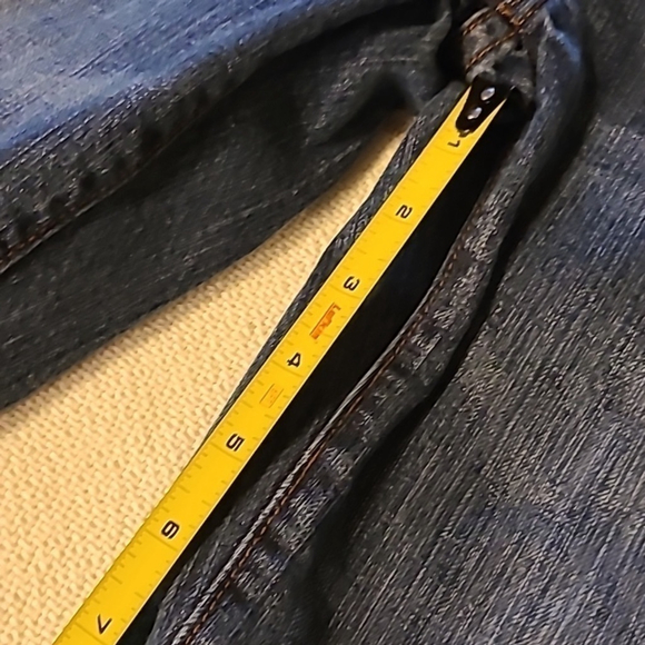 7 for all mankind style is Roxy, skinny sz.26"x 30" with 7"rise.(#897) - Picture 9 of 16